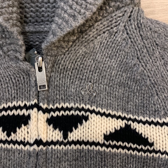 TNA 100% Lambswool zip up sweater - Picture 3 of 6